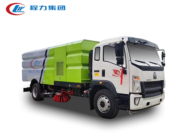 國六重汽豪沃16方多功能洗掃車